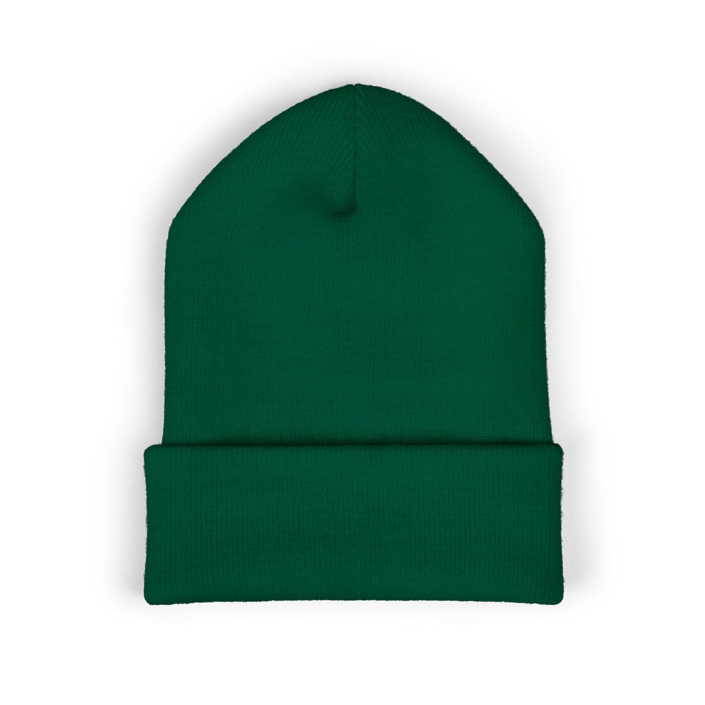 Embroidered Puppy & Duck Cuffed Beanie — Cute Dog Winter Hat