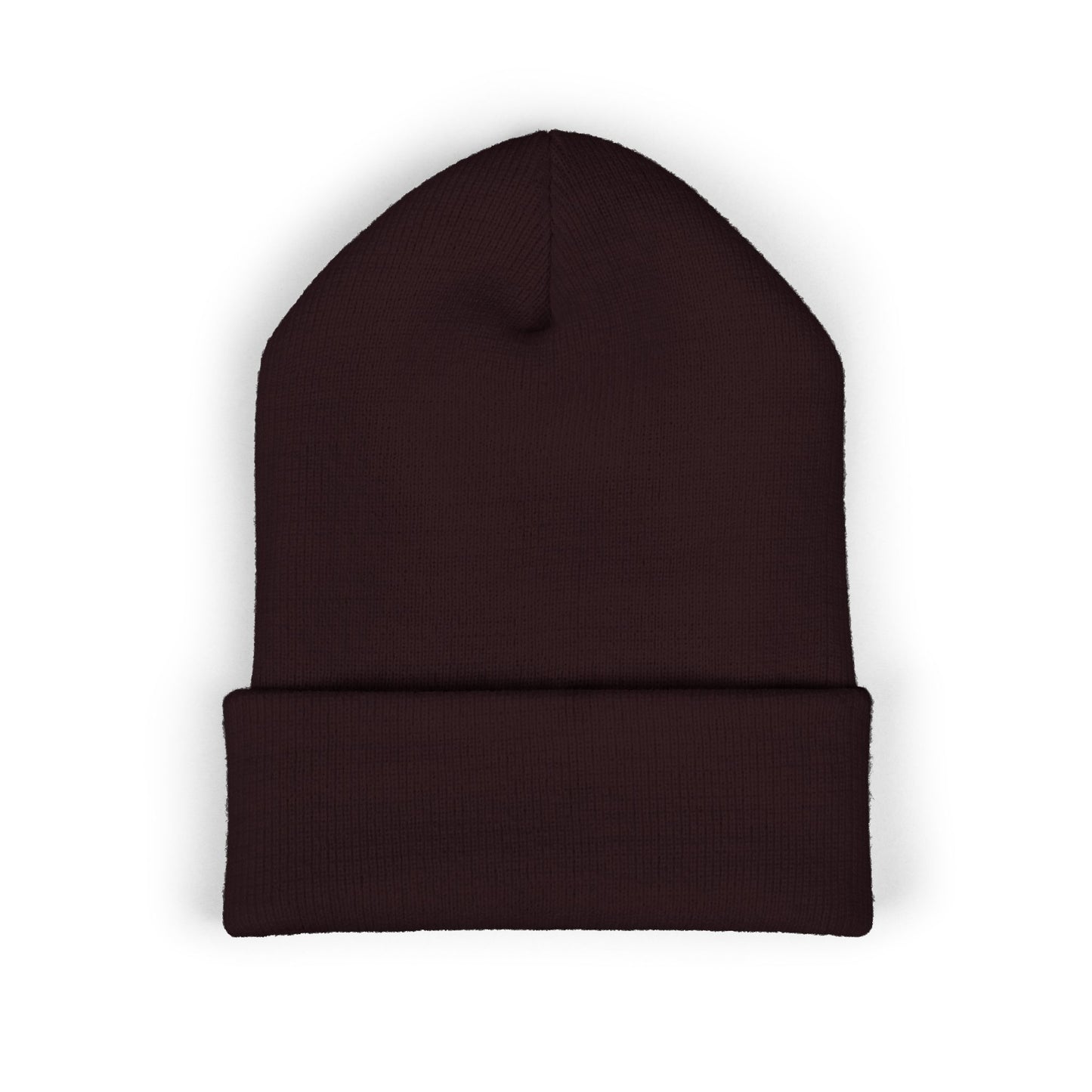 Embroidered Puppy & Duck Cuffed Beanie — Cute Dog Winter Hat
